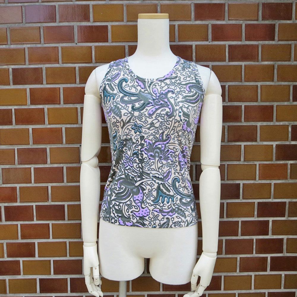 バティックフラワー・グリーン