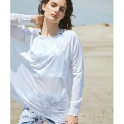 Julier ジュリエ バッククロス ロングスリーブ プルオーバー SALE】【Julier（ジュリエ）】エコロイヤルクロスロングスリーブ