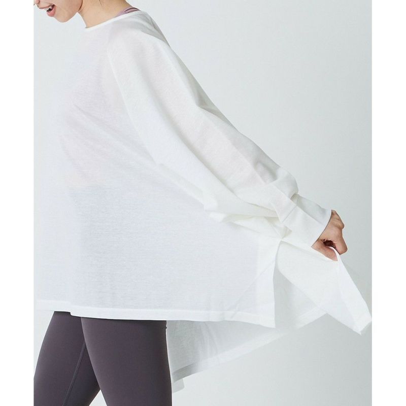 Julier ジュリエ バッククロス ロングスリーブ プルオーバー SALE】【Julier（ジュリエ）】エコロイヤルクロスロングスリーブ