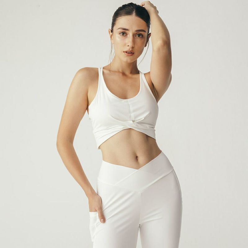 LITHEE（リジー）】メリルハイテンションフロントクロスブラトップ