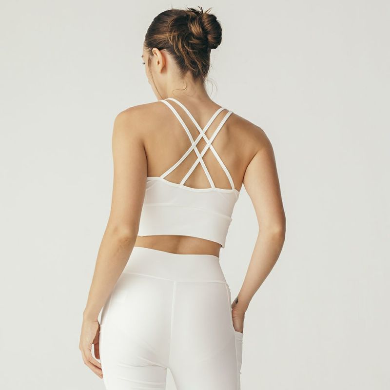 LITHEE（リジー）】メリルハイテンションフロントクロスブラトップ