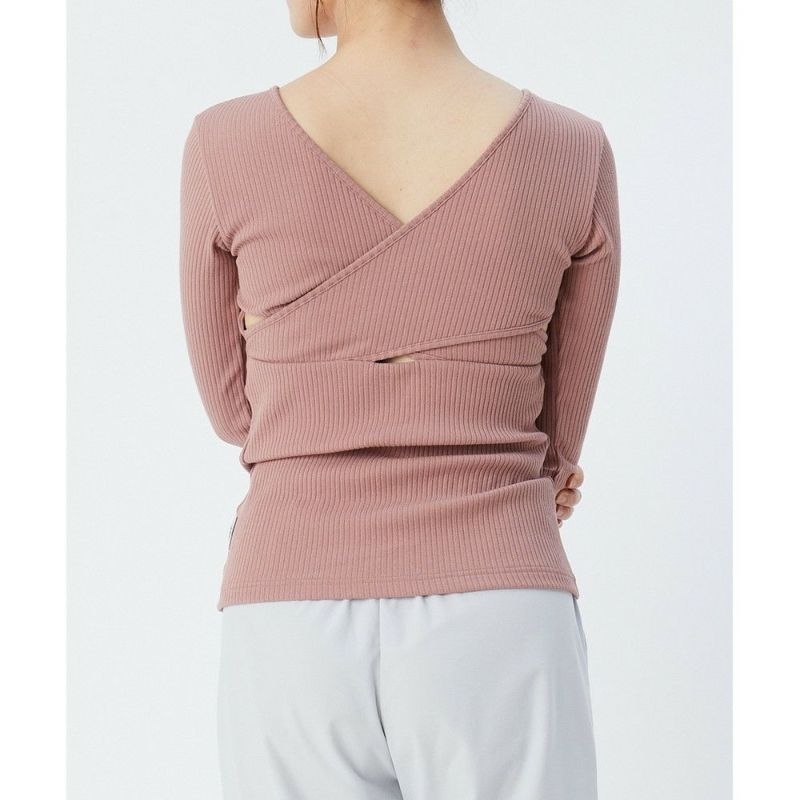 OUTLET】【Julier（ジュリエ）】リブロングスリーブプルオーバー