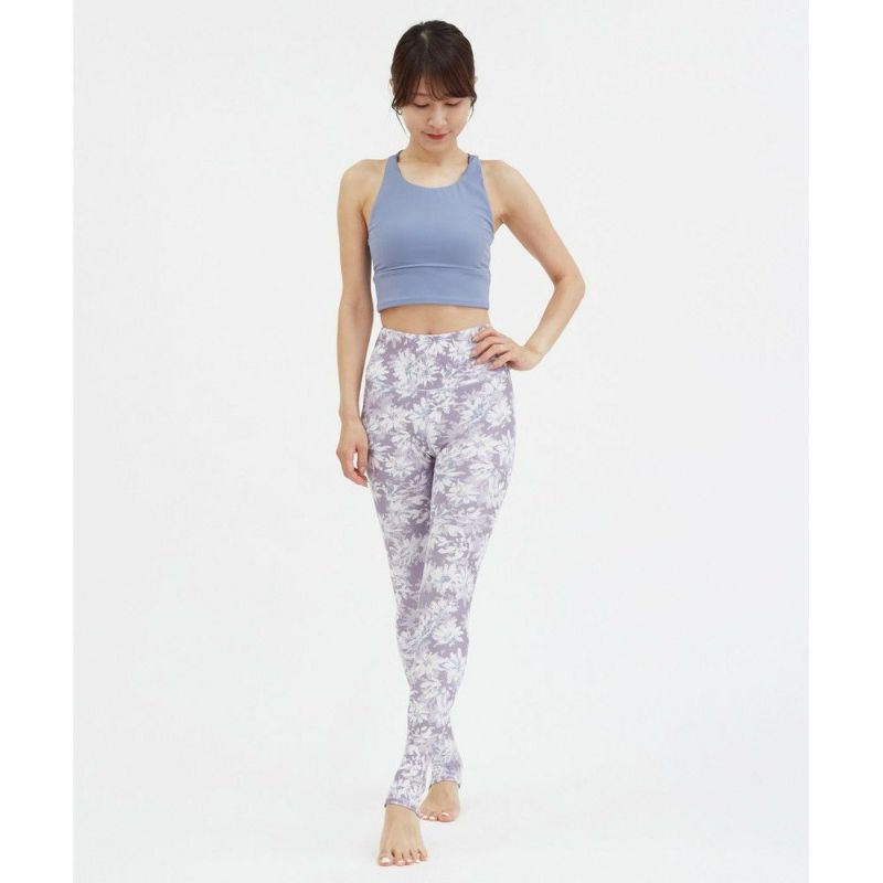 SALE】【Julier（ジュリエ）】ペールフラワープリントレギンス