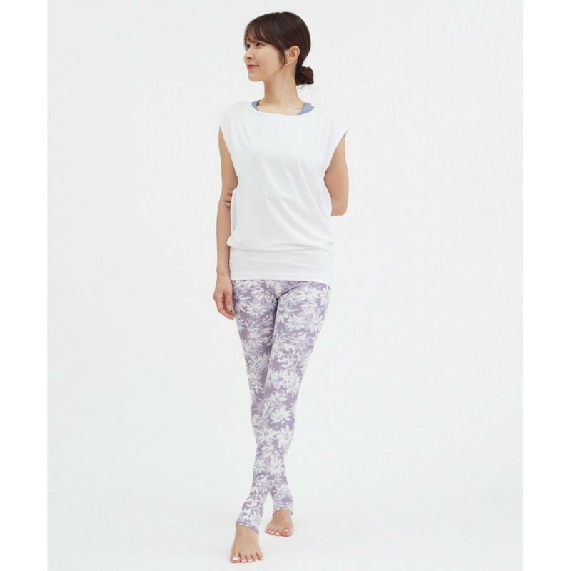 SALE】【Julier（ジュリエ）】ペールフラワープリントレギンス