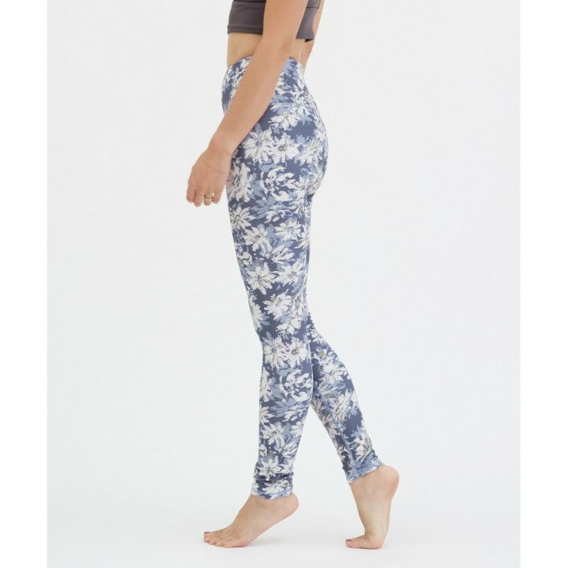 ジュリエ　julier ペールフラワープリントレギンス　ブルー SALE】【Julier（ジュリエ）】ペールフラワープリントレギンス