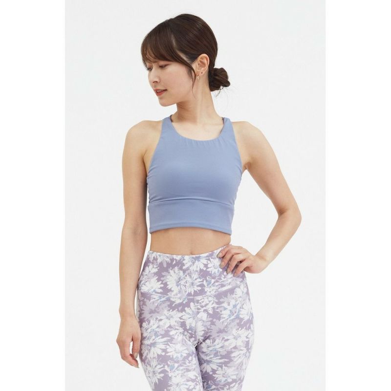 Julier（ジュリエ）】YOGA FITショートトップス/パット付き｜LITHEE