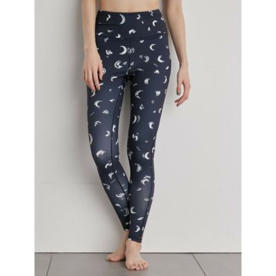 SALE】【emmi（エミ）】MOON柄ギャザーレギンス｜LITHEE YOGA