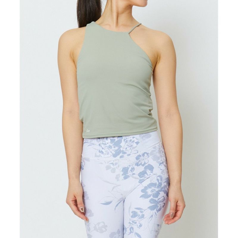 【新品未使用】ジュリエ　YOGA アシメミドルトップス/パット付き　サイズ1 OUTLET】【Julier（ジュリエ）】YOGAFITアシメミドルトップス