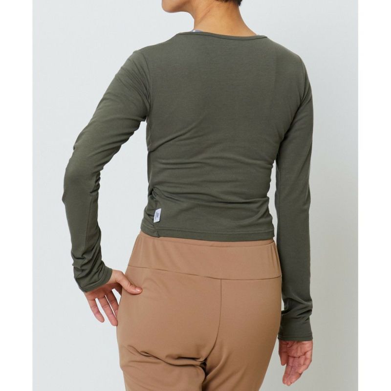 【匿名配送】Julier 定番 コットンベア天カシュクールトップス OUTLET】【Julier（ジュリエ）】【定番】コットンベア天
