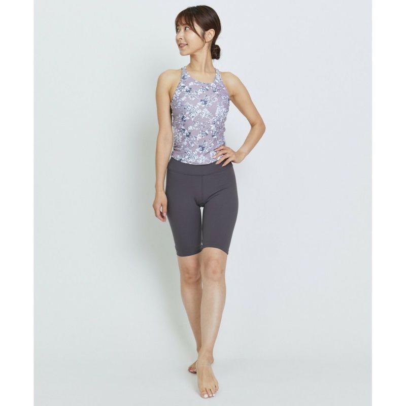 新品・未使用★Julier★グリーン ハイウエスト レギンス SALE】【Julier（ジュリエ）】【定番】YOGA FITハーフレギンス