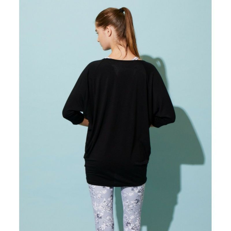Julier（ジュリエ)】エコリヨセルベア天 5分袖トップス｜LITHEE