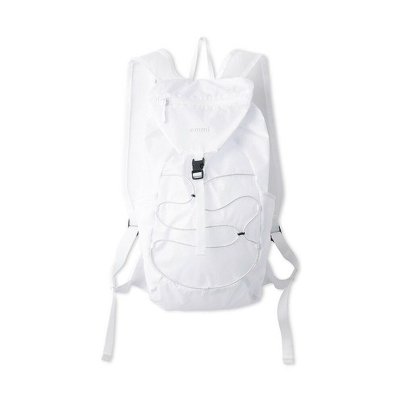美品　emmi（エミ）撥水パッカブルライトバックパック　ターコイズ色 撥水パッカブルライトバックパック(バックパック)｜バッグ｜emmi