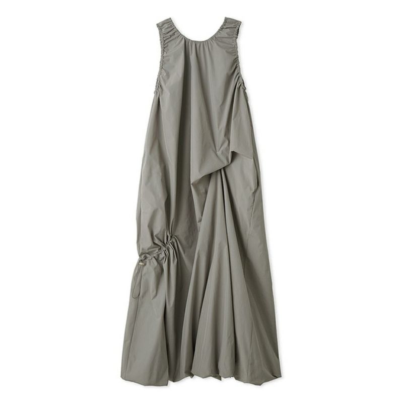 OUTLET】【emmi（エミ）】ギャザーフォルムワンピース｜LITHEE
