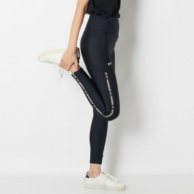 【UNDER ARMOUR （アンダーアーマー）】WORDMARK LEGGINGS（ブラック）