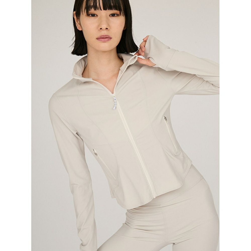 エミヨガ新品紙タグ付き⭐️サステナレッチUnity フットネスジャケットヨガウエア エミヨガ新品紙タグ付き⭐️サステナレッチUnity フットネスジャケット